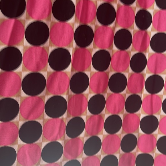 NWT Hearts and Roses Full MIDI Skirt, Pink Black and White - Picture 3 of 8